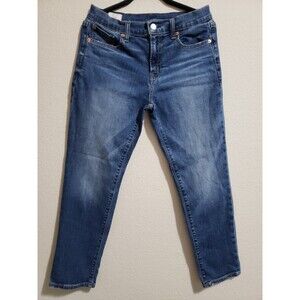 Gap Jeans Women Girl Friend Mid Rise Size 27/4S